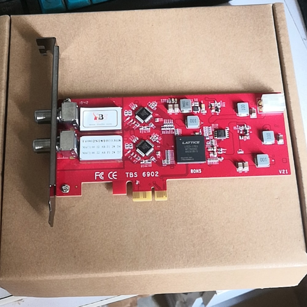 Skyzone Steadyview X Receiver Module - TBS6902 DVB-S2X Satellitenempfänger-Karte PCI-E TV-Tuner-Karte für